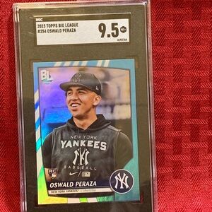 Oswald Peraza 2023 Topps Big League #254 
SGC 9.5